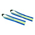 thumbnail image 2 of koolsoo 1 Pair Weight Lifting Straps Hand Grip Support for Fitness Exercise Home Gym Blue Yellow, 2 of 9