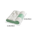 thumbnail image 3 of Styesk Ergonomic Cotton Cervical Memory Foam Pillow for Sleep Enhancing Comfort, 3 of 9
