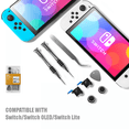 thumbnail image 3 of AARONMEI 2-Pack Replacement Joystick Analog Thumb Stick Repair Kit for Nintendo Switch Joy-Cons, 3 of 6