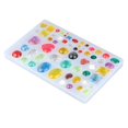 thumbnail image 4 of serony Silicone Jewelry Casting Molds 65 Cavity Casting Mold Kit Crystal Epoxy Tools for DIY Keychain Craft Jewelry, 4 of 8