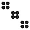 thumbnail image 3 of Decodeary Inline Skate Wheel PU Wear-Resistant 58mm Wheels Replacement 82A Black 58x58x32mm 3Set, 3 of 6