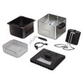thumbnail image 2 of Hamilton Beach 35042 Professional Home 21 Cup 1 Basket Electric Deep Fat Fryer, 2 of 5
