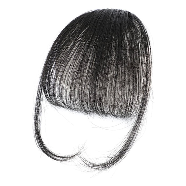 DPTALR Clip In Bangs Human Hair Hair Clip In Bangs Natural Fringe For Gilrs And Women