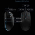 thumbnail image 5 of Souris de Jeu Filaire 2e Gén. 8000 DPI LIGHTSYNC RVB 6 Boutons Programmables, Mappage de l'Écran Mémoire, Compatible PC/ordinateur Portable, 5 of 5