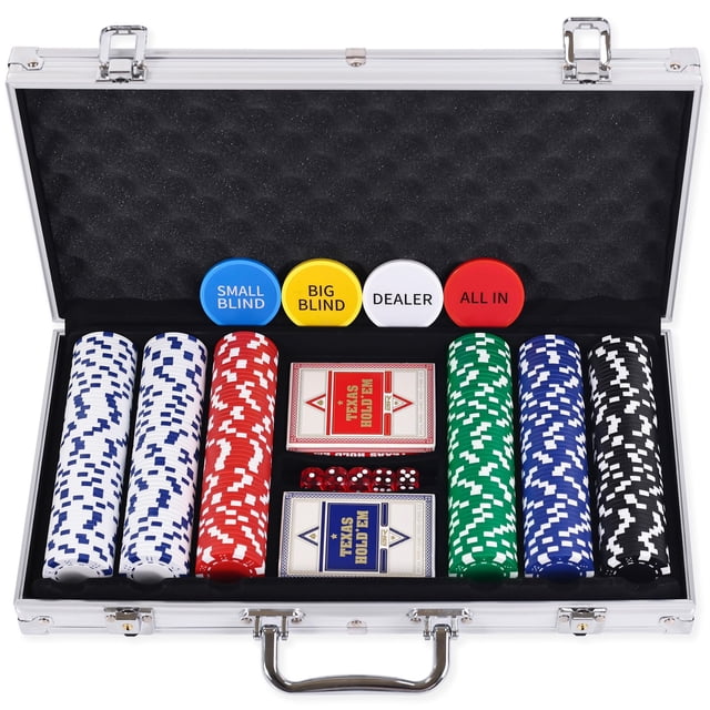 sharkplay Poker Chip Set - 300PCS