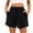 Black, variant on cfhntfmh Sweat Shorts for Women Casual Summer Athletic Short Elastic Waist Comfy Lounge Shorts with Pockets