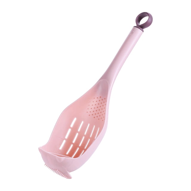 Multifunctional Cooking Spoon Colander Strainer Masher for Cooking Draining Mashing – Kitchen Utensil for Everyday Food Prep