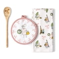 thumbnail image 1 of Holiday Time Maison De Noel Collection 3-Piece Gift Set Kitchen Linen Set, Pink, One Size, 1 of 4