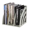 thumbnail image 1 of JIELISI Magazine File Holder Desk File Organizer for Office School Home Organization and Storage File Folder Rack Box with 3 Compartments Large Capacity Bookshelf Book Stand Stationery Suppl, 1 of 7