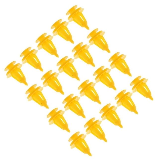 kurtrusly 20pcs Door Panel Push Pin Clips 6507686-AA for Jeep Grand Cherokee Yellow