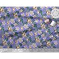 thumbnail image 3 of Soimoi Rayon Fabric Monstera Leaf & Floral Decor Fabric Printed Yard 42 Inch Wide, 3 of 5