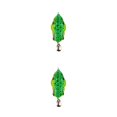 thumbnail image 1 of QualitChoice 1/2/3/5 Fish Lure Artificial Bait 8cm Workmanship Compact Size No Burrs Exquisite Rotating Lures Fishing Tackle Light Green 2PCS, 1 of 6
