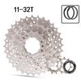 thumbnail image 1 of MTB Mountain Bike Rear Hub 7 Speed Cassette 7S Flywheels Sprocket Bicycle 12-28T, 1 of 9