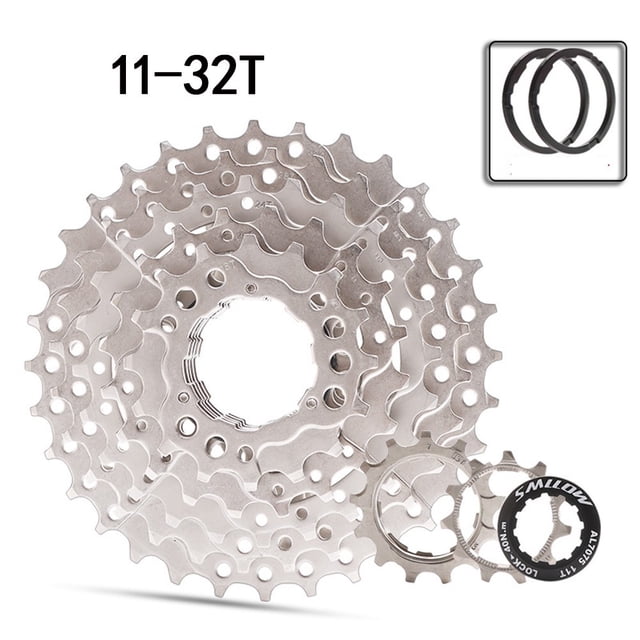 MTB Mountain Bike Rear Hub 7 Speed Cassette 7S Flywheels Sprocket Bicycle 12-28T