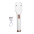 thumbnail image 2 of Electric Lash Curler, Wide Silicone Pad Ergonomic Blower Heated Eyelash Curler Quick Heating Up  For Home, 2 of 8