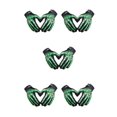 thumbnail image 1 of Decodeary Lightweight And Shockproof Skeleton Riding Gloves For Autumn Winter Breathable And Comfortable Durable Waterproof green L 5Set, 1 of 6