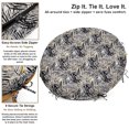 thumbnail image 4 of Housse de Coussin de Papasan de Rechange 55 Pouces - Imperméable, Résistante aux Déchirures et Élégante - Convient aux Grandes Chaises de Papasan - Motif de Feuilles, 4 of 7
