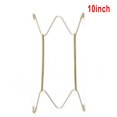 thumbnail image 1 of Luckyn Dish Display Plate Hangers, 1 Pcs Wall Plate Spring Hook Holder Hanging Wire Wall Display Invisible Dish Hangers, Adjustable Plate Spring Holder for The Wall Home Decor 10 inches, Gold, 1 of 10
