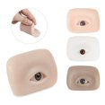 thumbnail image 1 of LEEYNEER Eyebrow Tattoo Fake Skin Realistic 5D Textured Easy to Color Elastic Feel Silicone Artificial Eye Model Stereoscopic Practice Skin Beginner Supply Transparent, 1 of 13
