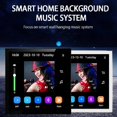 thumbnail image 1 of 4 Inch Andriod 10 Eshare WiFi Bluetooth Touch Home Theater Cinema Digital Stereo Audio Music Wall Amplifier White, 1 of 5