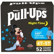 Pull-Ups Night Time Training Pants, Giga Pack, Size 2T-6T