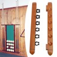 thumbnail image 1 of Porte-queues de Billard en Bois, Porte-queues Mural Stable pour Club, 1 of 8