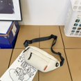 thumbnail image 2 of Sac de Course Bandoulière, Équipé d'Une Sangle de Course Réglable et de 2 Poches Zippées, Adapté pour les Voyages d'Exercice pour Hommes et Femmes, jogging, Cyclisme, Randonnée, Sacs de Taille, 2 of 6