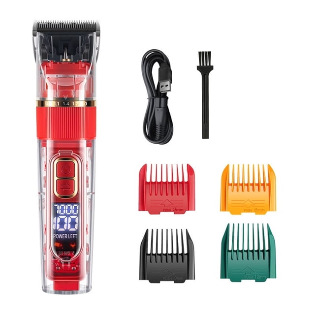 Dog Hair Clippers Grooming Haircut Trimmer Shaver Set Pets Rechargeable Professional Clipper ,Clean and Fast