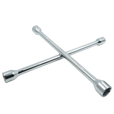 Unique Bargains 17mm 19mm 21mm 23mm Cross Lug Wrench Wheel Tire Spanner Car Repair Tools