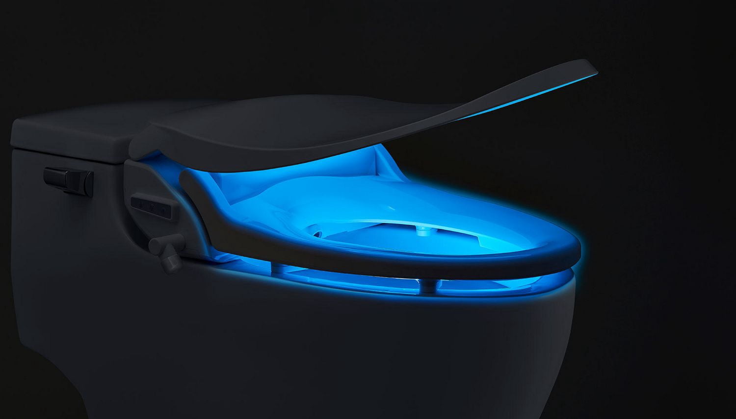Slim Two Smart Bidet Toilet Elongated Seat
