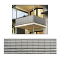 thumbnail image 4 of Fence Privacy Screen Outdoor Protection Resistant Porch Rails stripe, 4 of 8