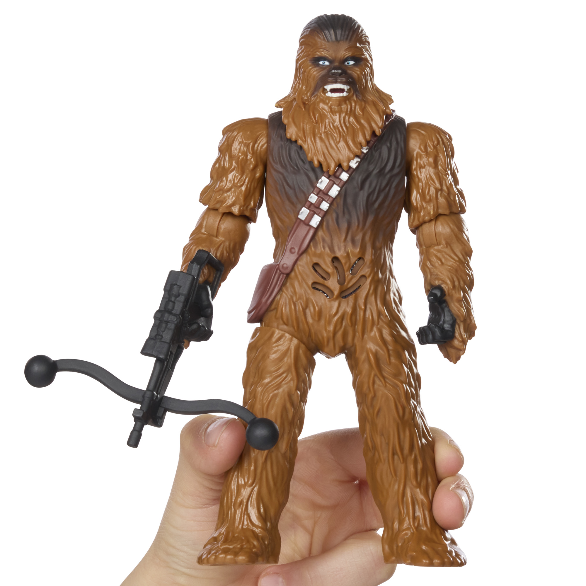Star Wars Action électronique Chewbacca, figurine de 15 cm
