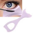 thumbnail image 1 of Eye Shadow Aid, Detachable Reusable  Stencils Wing Tips Multifunctional Prevent Spoiling Purple  for Makeup Tool for Women, 1 of 7