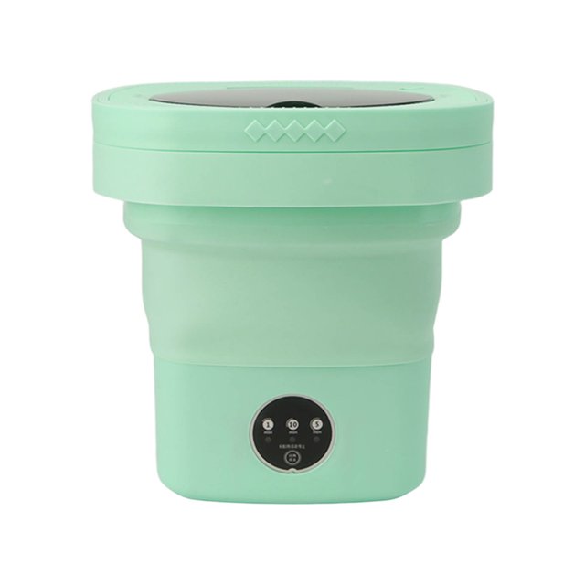 Foldable Washing Machine, 6.5L Portable Washing Machine for Baby Girls Clothes Socks Underwear Towels, Mini Small Portable Washer for Apartment RV Camping, Gifts