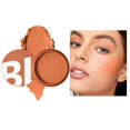 thumbnail image 1 of Beauty Blush Powder Blusher Rouge Powder Blusher Stick Mud Monochrome Powder Blusher, Blush for Women, 1 of 9