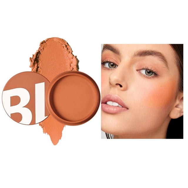 Beauty Blush Powder Blusher Rouge Powder Blusher Stick Mud Monochrome Powder Blusher, Blush for Women