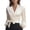 ZA-Beige-summer tops blouses women, variant on Wiyuqeen Women's Elegant Satin Long Sleeve Shirts Wrap V Neck Business Tie Belt Shirts Solid Casual Blouse Tops Cropped Tee Shirts