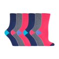 thumbnail image 1 of Gentle Grip - 6 Pairs Ladies Gentle Grip Non Elastic Socks, 1 of 2