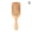 C, variant on Natural Bamboo Anti-Static Hair Brush with Wooden Bristles,Bamboo Hair Brush, Natural Bristles Paddle Detangling Hairbrush, Massage Scalp Comb for Hair Care, Detangling