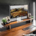 thumbnail image 3 of Desky Minimal Monitor Stand - Natural Rubberwood, 3 of 10
