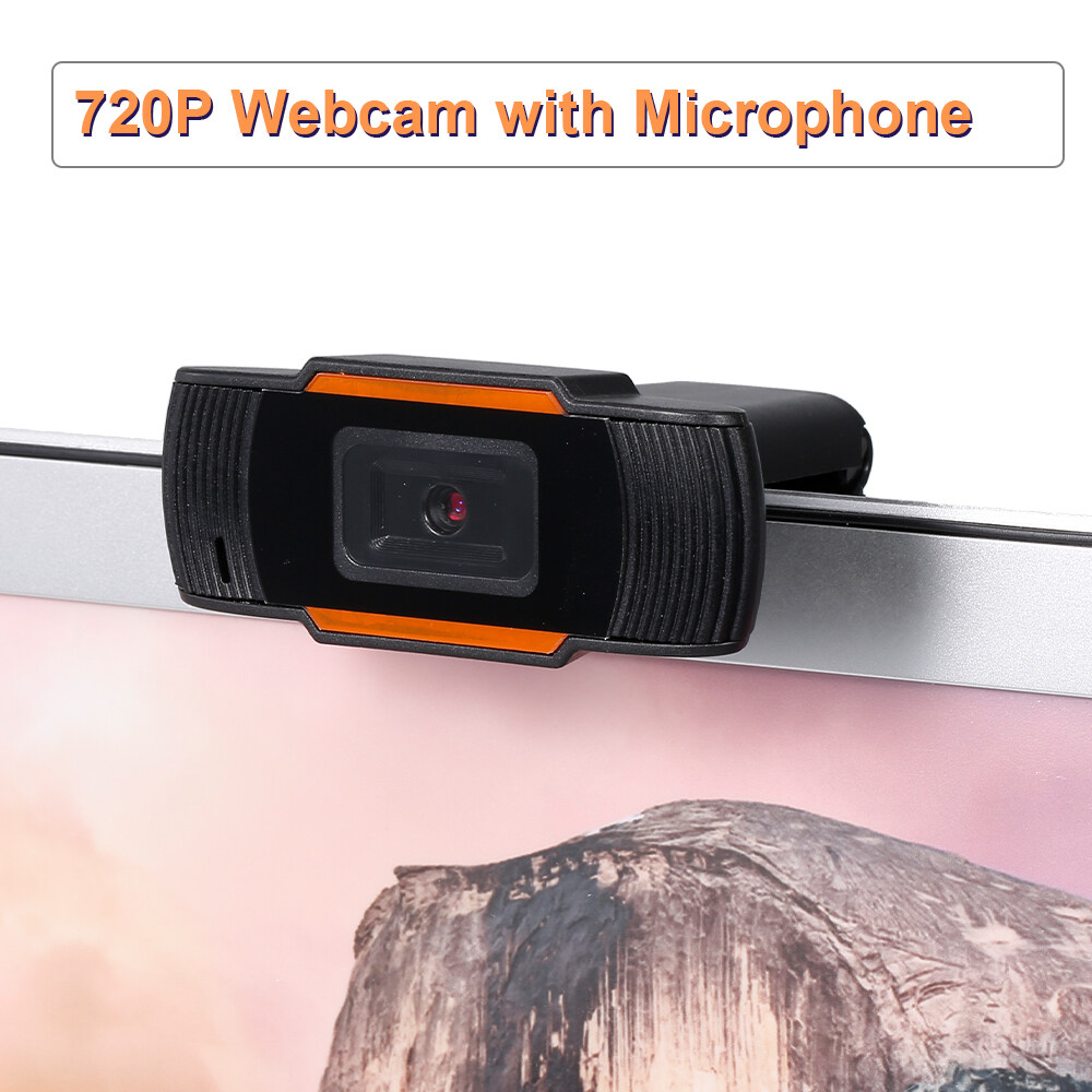 720P Webcam with Microphone HD Webcam for Desktop Laptop Computer Live Broadcast Camera