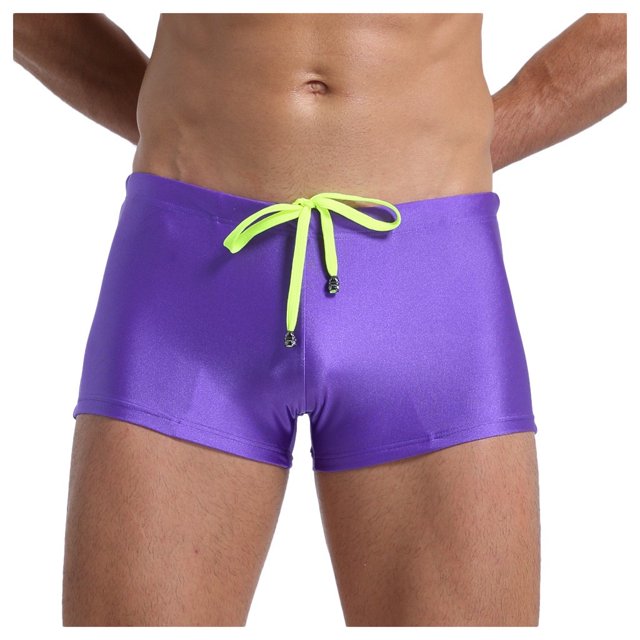 Men Breathable Trunks Pants Not Pockets Swimwear Beach Shorts Slim Wear