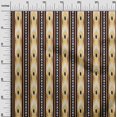 thumbnail image 2 of oneOone Georgette Viscose Fabric Stripe & Geometric Ikat Decor Fabric Printed BTY 42 Inch Wide, 2 of 4