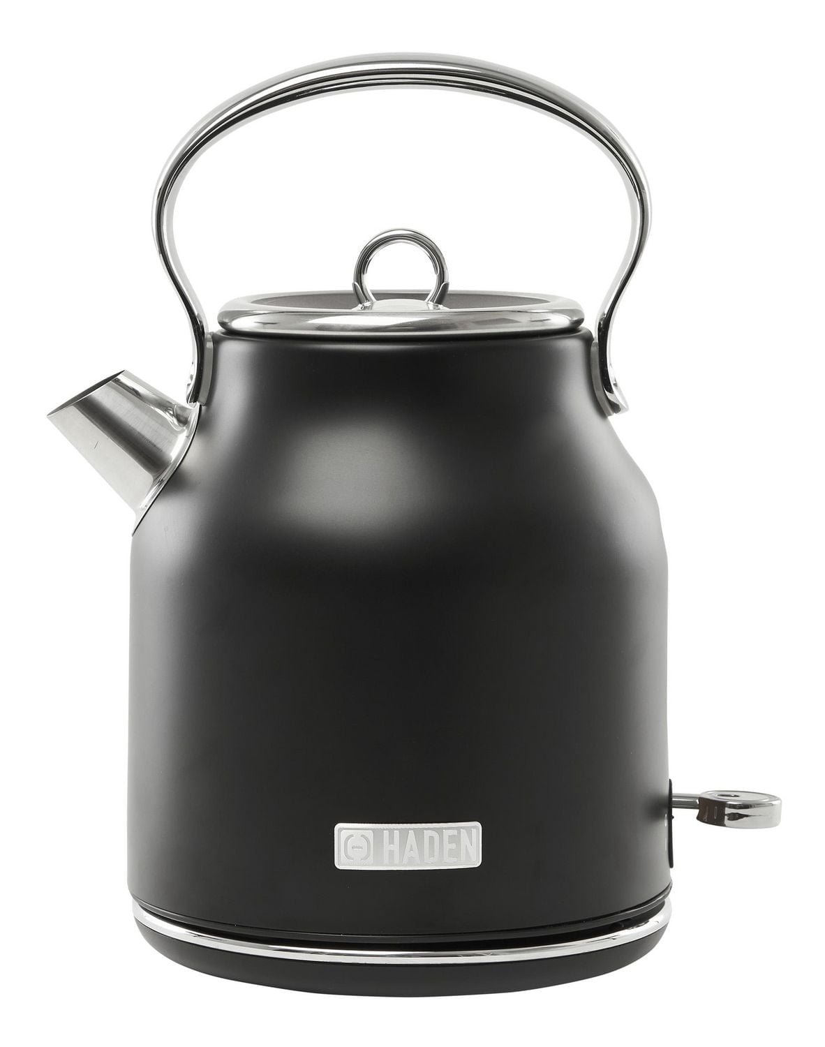 Haden Heritage 1.7 Liter (7 Cup) Stainless Steel Electric Kettle with Auto Shut-Off