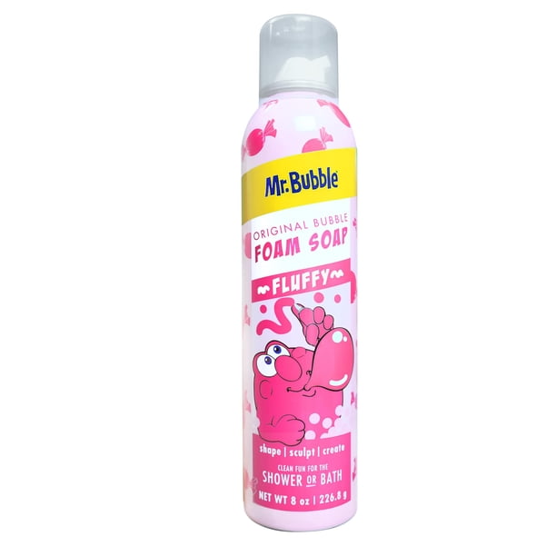Mr. Bubble Original Foam Soap, Bubblegum Scent, 8 OZ, pack of 6