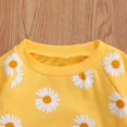 thumbnail image 2 of Faithtur Baby Clothes Set Floral Printed Sweatshirts Tops+Pants+Bow Headband, 2 of 9