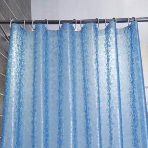 Shower Curtain Liner Heavy Duty with Magnets, EVA Shower Curtains Water Repellent for Bathroom, No Odor Shower Liner PVC Free,Bathroom Curtains 72x72 Inch