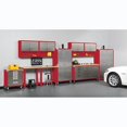 thumbnail image 4 of Armoire de rangement roulante UltraHD, Rouge, 91 cm (L) x 46 cm (P) x 183 cm (H), 4 of 12
