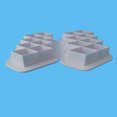 thumbnail image 3 of 2pcs en Plastique en Forme de Losange Irrégulier Meurt des Biscuits Irréguliers Coupe Meurt Géométrique Gâteau Ustensiles de Cuisson Moules Moule, 3 of 9