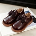 thumbnail image 5 of JDQJBZ Toddler Girls Mary Jane Flats Shoes Solid Color Bowknot Comfortable Soft Sole, 5 of 5